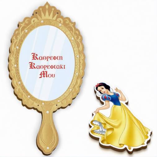 Σετ Ξύλινη Πλάτη & Στολίδι Λαμπάδας Χιονάτη