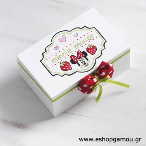 Κουτί Λαδικού Minnie Disney Φράουλες