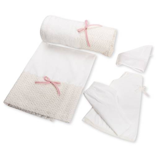 Σετ Λαδόπανα Κορίτσι Δίχτυ Βαμβακερό  