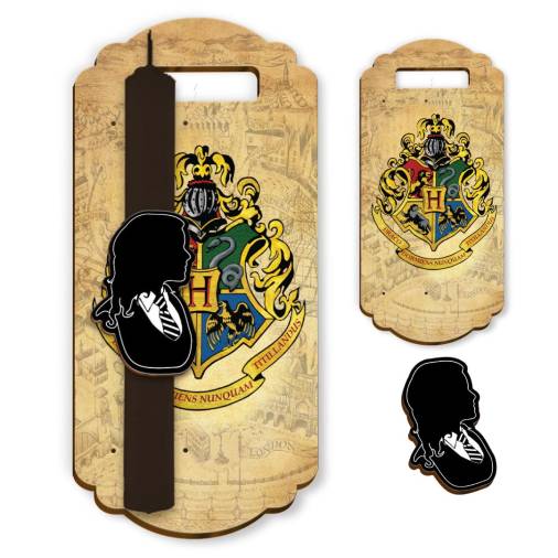 Σετ Ξύλινη Πλάτη & Στολίδι Λαμπάδας Harry Potter