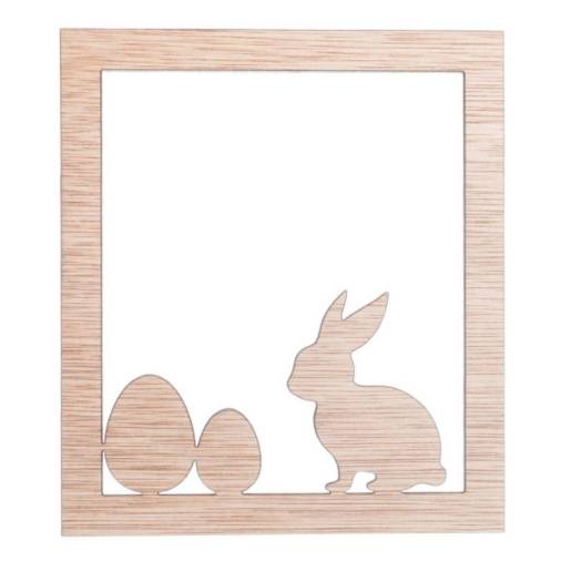 Καδράκι Πασχαλινός Λαγός 13Χ15εκ.