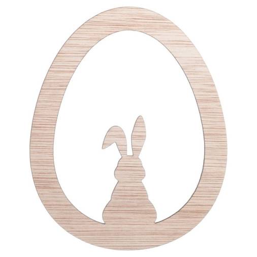 Πασχαλινός Λαγός σε Αυγό 8Χ10εκ.