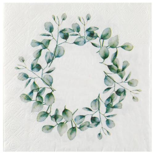 Χαρτοπετσέτες Πολυτελείας Ευκάλυπτος 33εκ.(20τεμ)