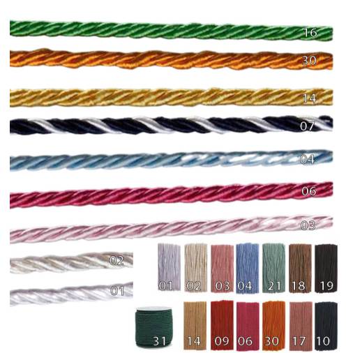 Κορδόνι Rayon 3χιλ.(50μ.)