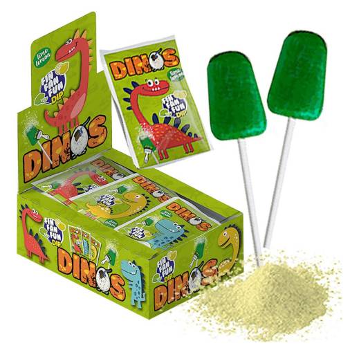 Γλυφιτζούρια Δεινόσαυρος Dip & Lick 9,3gr.