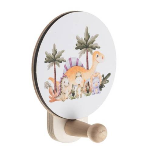 Ξύλινη Κρεμάστρα Δεινόσαυρος