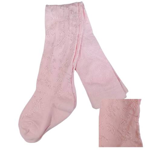 Καλσόν Βρεφικό Ροζ  Με Ανάγλυφο Σχέδιο