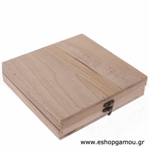 Στεφανοθήκη από Φυσικό Ξύλο