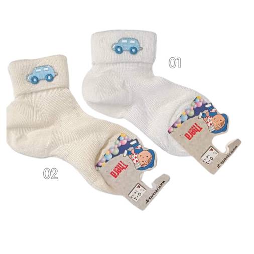 Βαπτιστικά Καλτσάκια Αγόρι Αυτοκίνητο