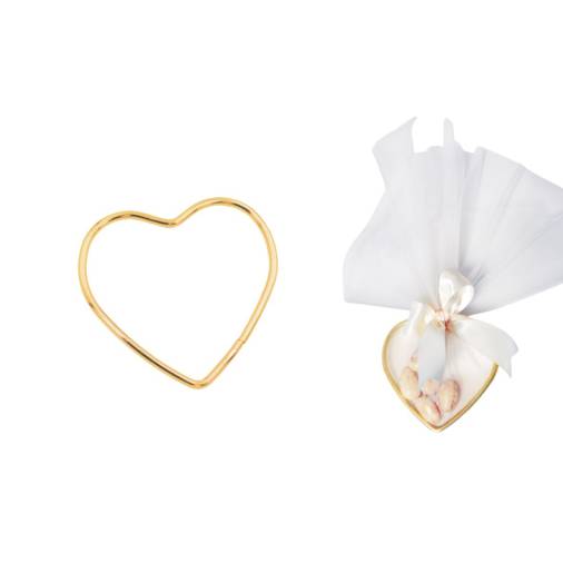 Μεταλλική Καρδιά Χοντρή 9εκ.