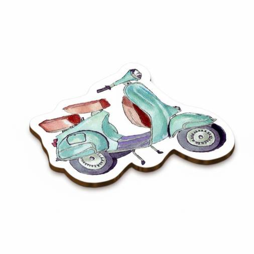 Ξύλινο Στολίδι Βέσπα 6,5εκ.