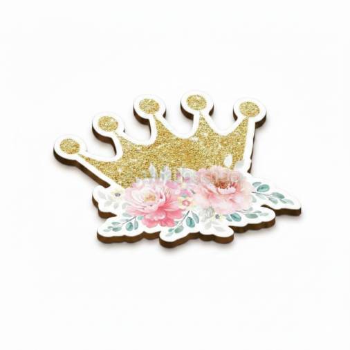 Ξύλινο Στολίδι Κορώνα 9εκ.