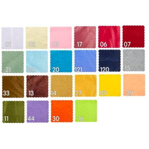 Οργάντζα Τετράγωνη Συννεφάκι 25Χ25εκ.