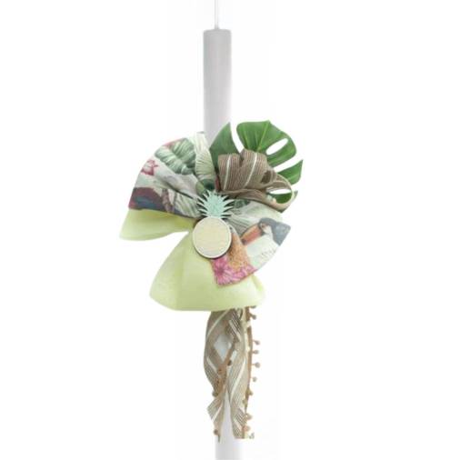 Λαμπάδα Στολισμένη Τροπικό-Ανανάς