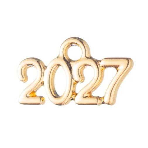Μεταλλικό 2027 Χρυσό Μίνι 1εκ.