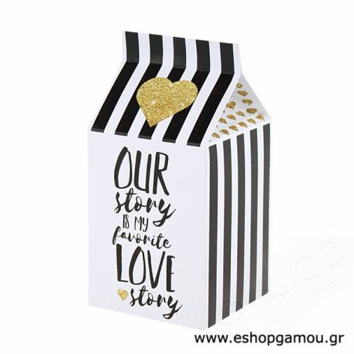 Κουτί MilkBox Love Story 9.5X7X7εκ.