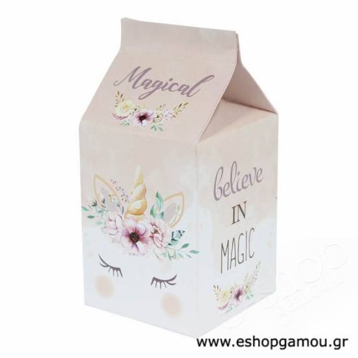 Κουτί MilkBox Μονόκερος 9.5X7X7εκ.