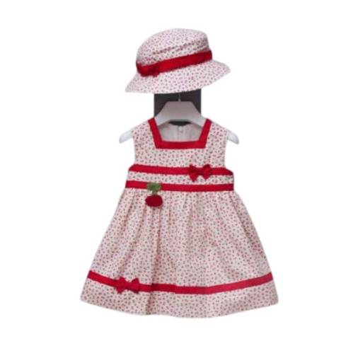 Βαπτιστικό Φόρεμα με Καπέλο Kitten