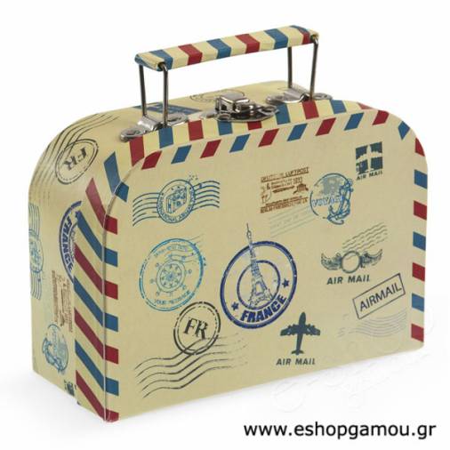 Κουτί Βαλιτσάκι Air Mail 10,5Χ6,4Χ14,8εκ.