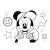 Μπλοκ Ζωγραφικής Mickey Cool  23Χ33εκ. 40 Φύλλων